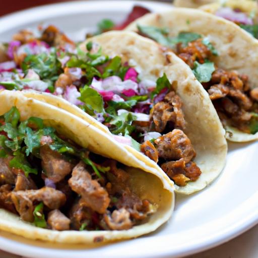 street style pork tacos