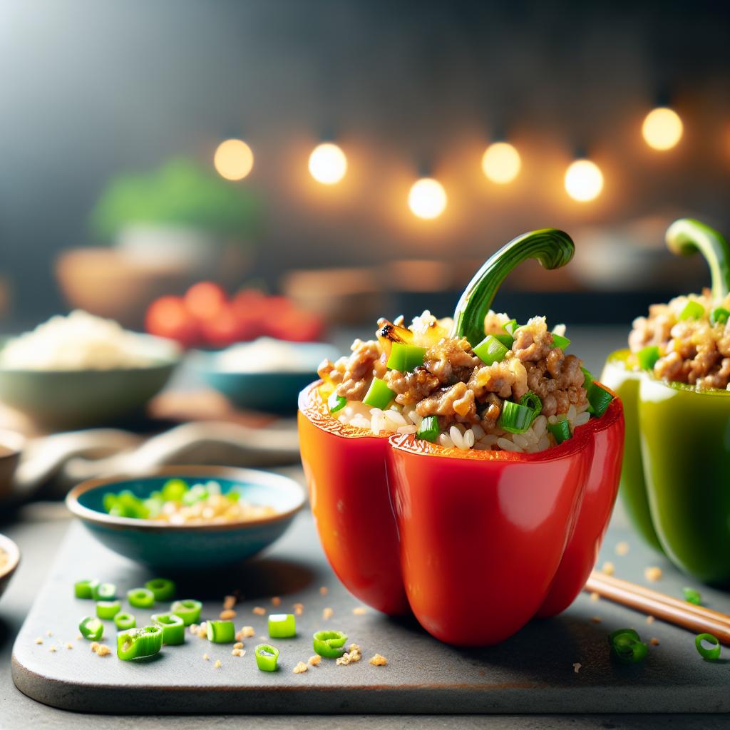 Stuffed Chinese Bell Pepper