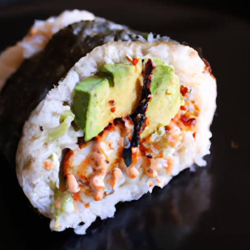 Sushi Inspired Breakfast Burrito