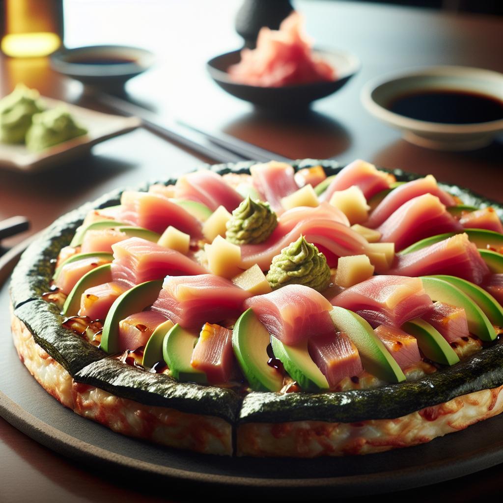 sushi pizza