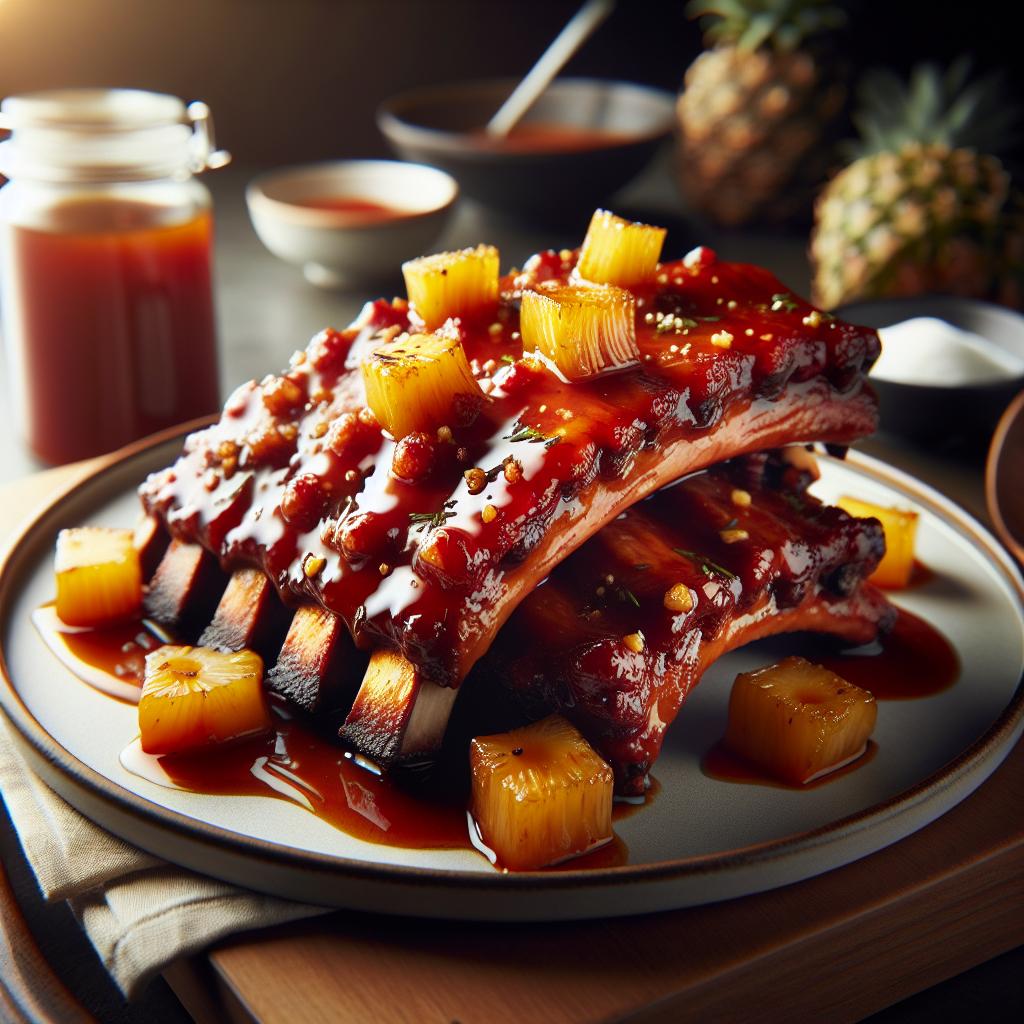 Sweet and Sour Spare Ribs