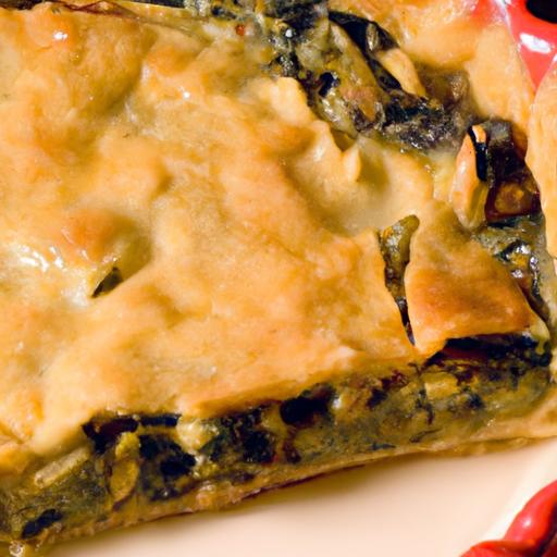 Swiss Chard and Caramelized Onion Tart