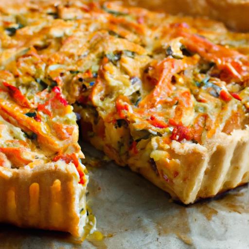 Swiss Chard and Carrot Tart