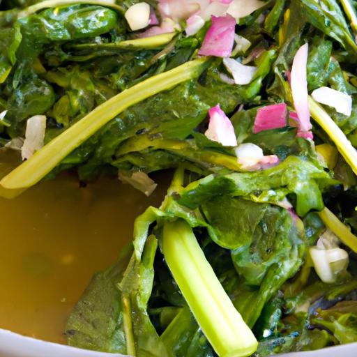 swiss chard and fennel soup