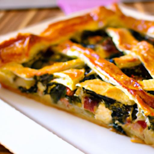 Swiss Chard and Sun Dried Tomato Tart