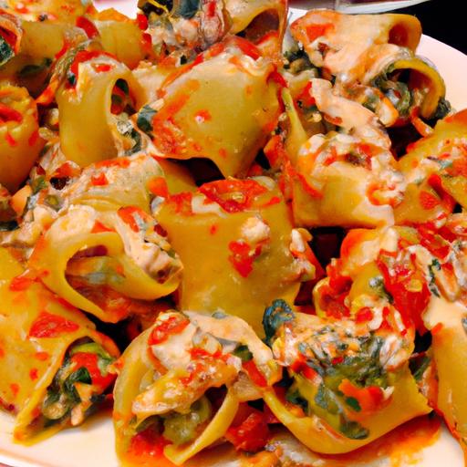 Swiss Chard and White Bean Stuffed Shells