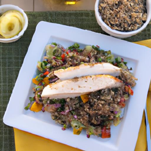 Swordfish and Quinoa Bowls