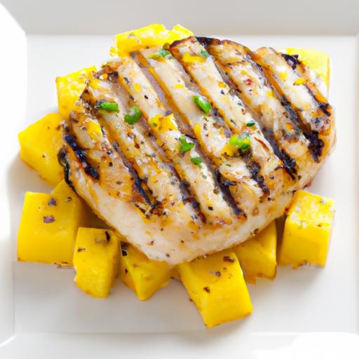 Swordfish with Mango Salsa