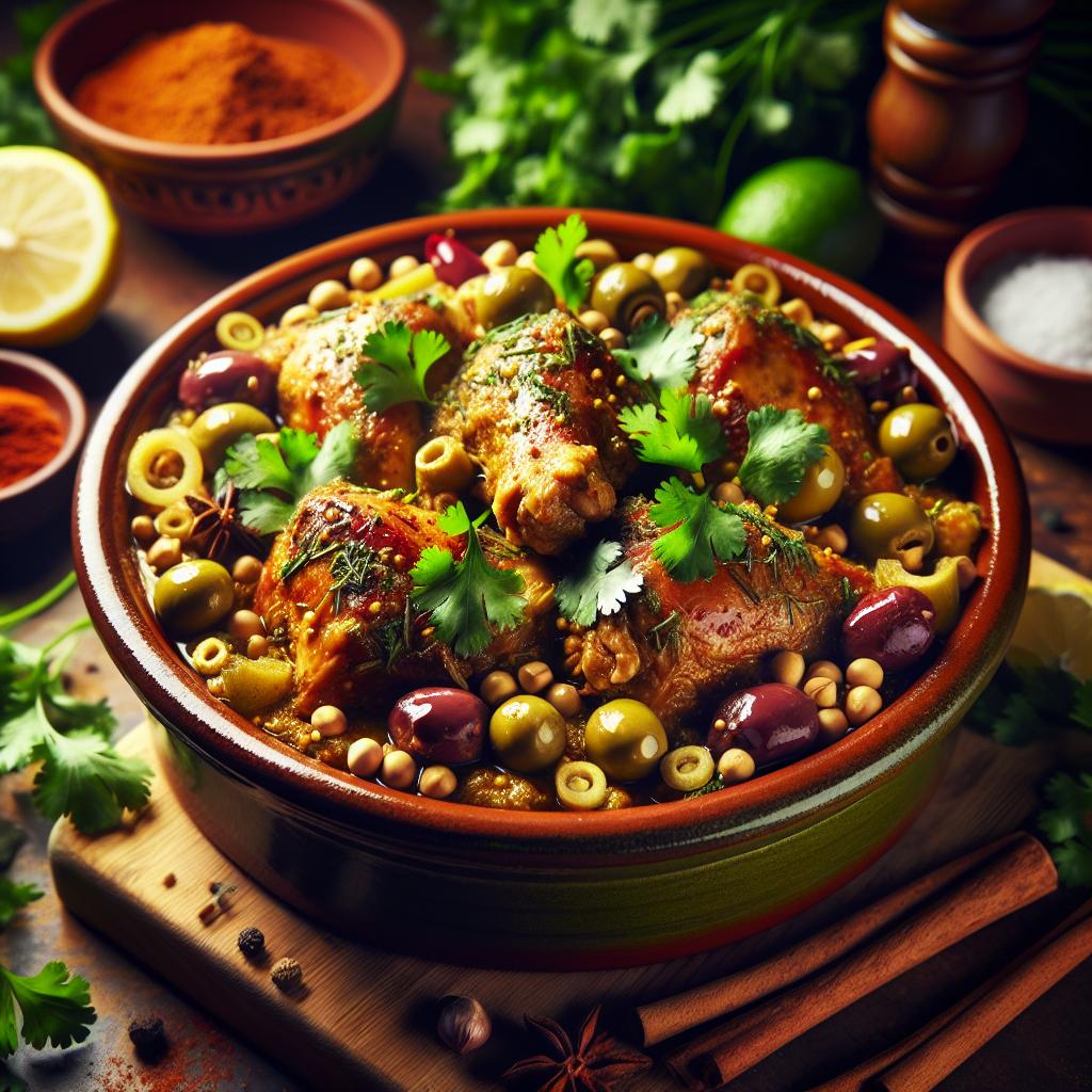 Tagine Djaj Bzitoun