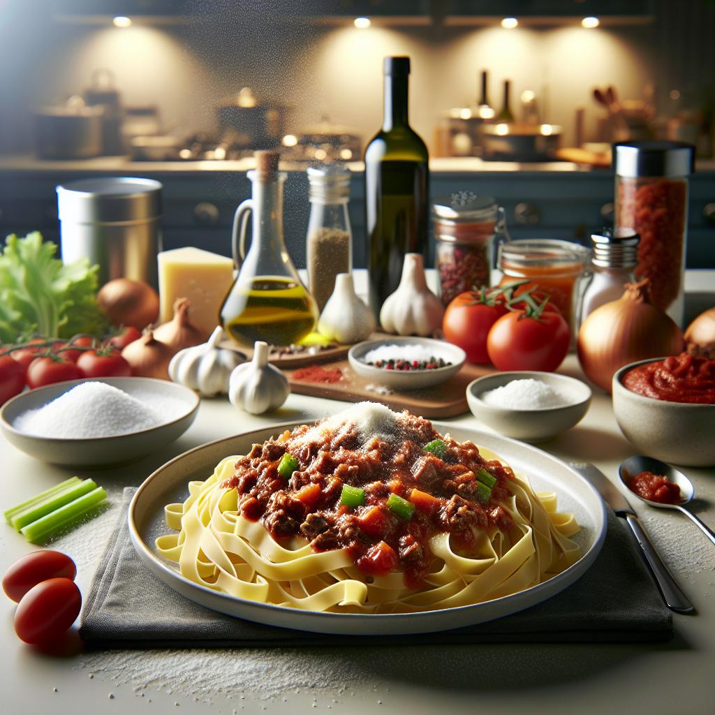 tagliatelle al ragù