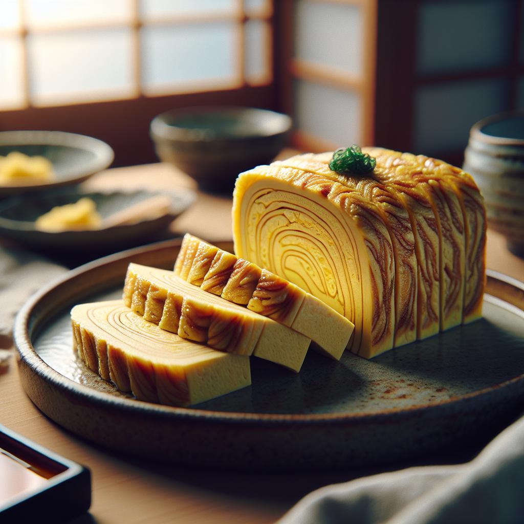 tamagoyaki (japanese rolled omelette)