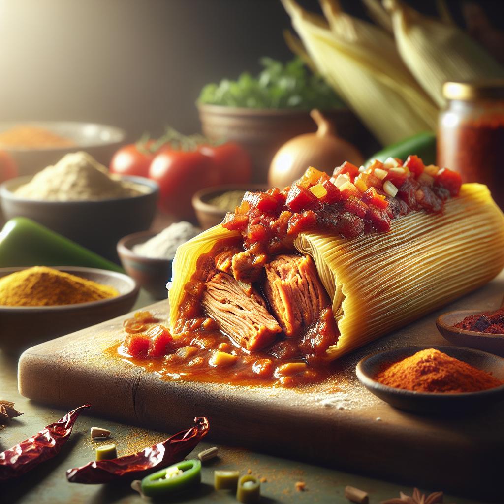 Tamale with Chili