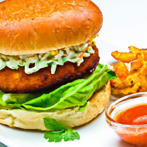 tandoori chicken burger