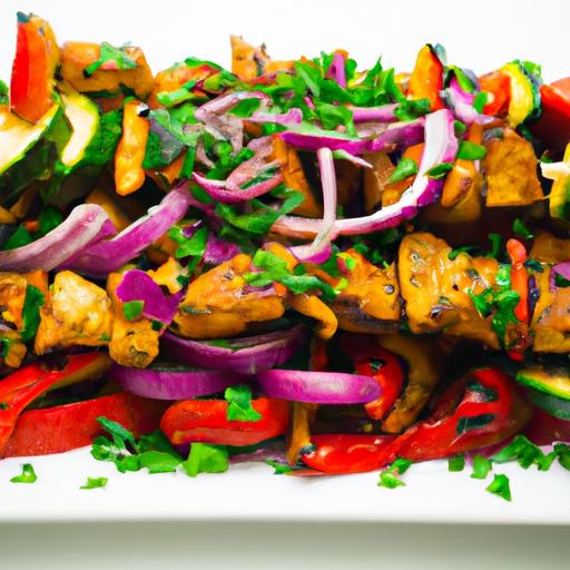 tandoori grilled vegetables