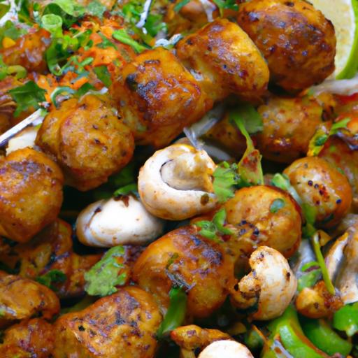 tandoori mushroom