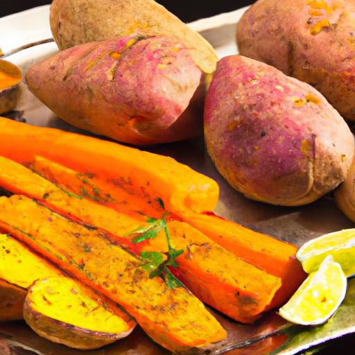 tandoori sweet potatoes