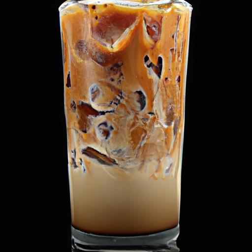 tartan iced coffee