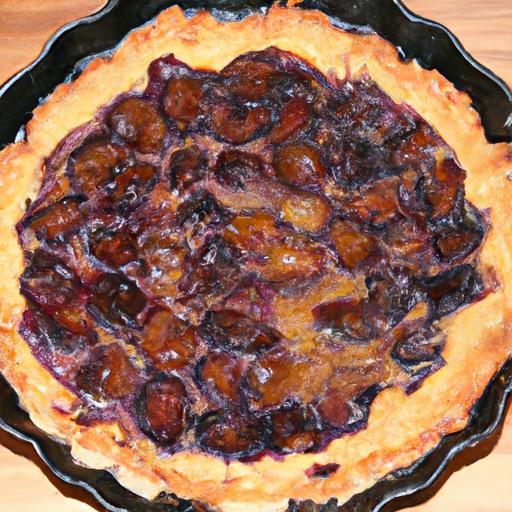 tarte aux prunes