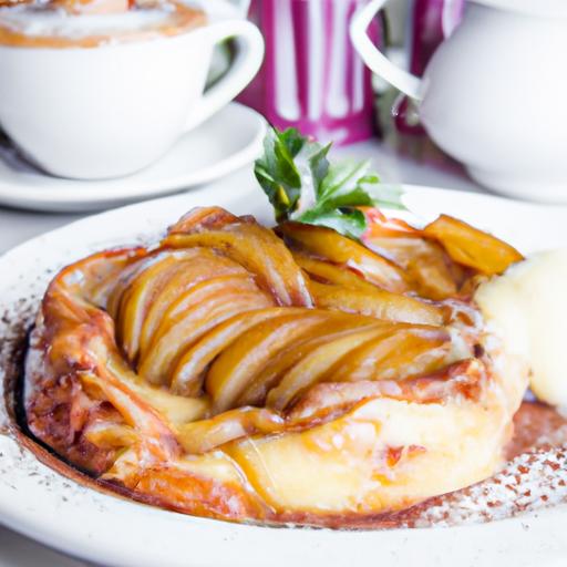 tarte tatin cappuccino