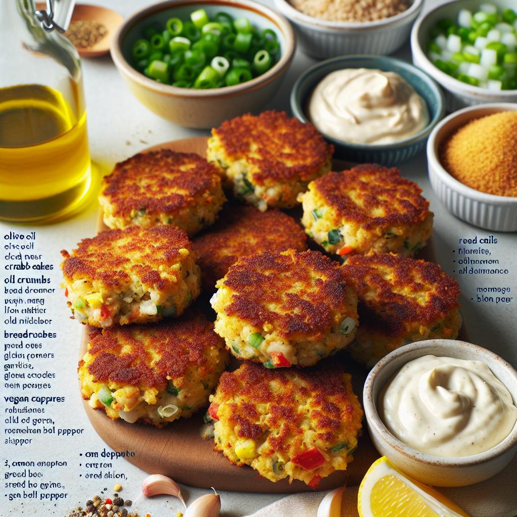 tempeh 'crab' cakes