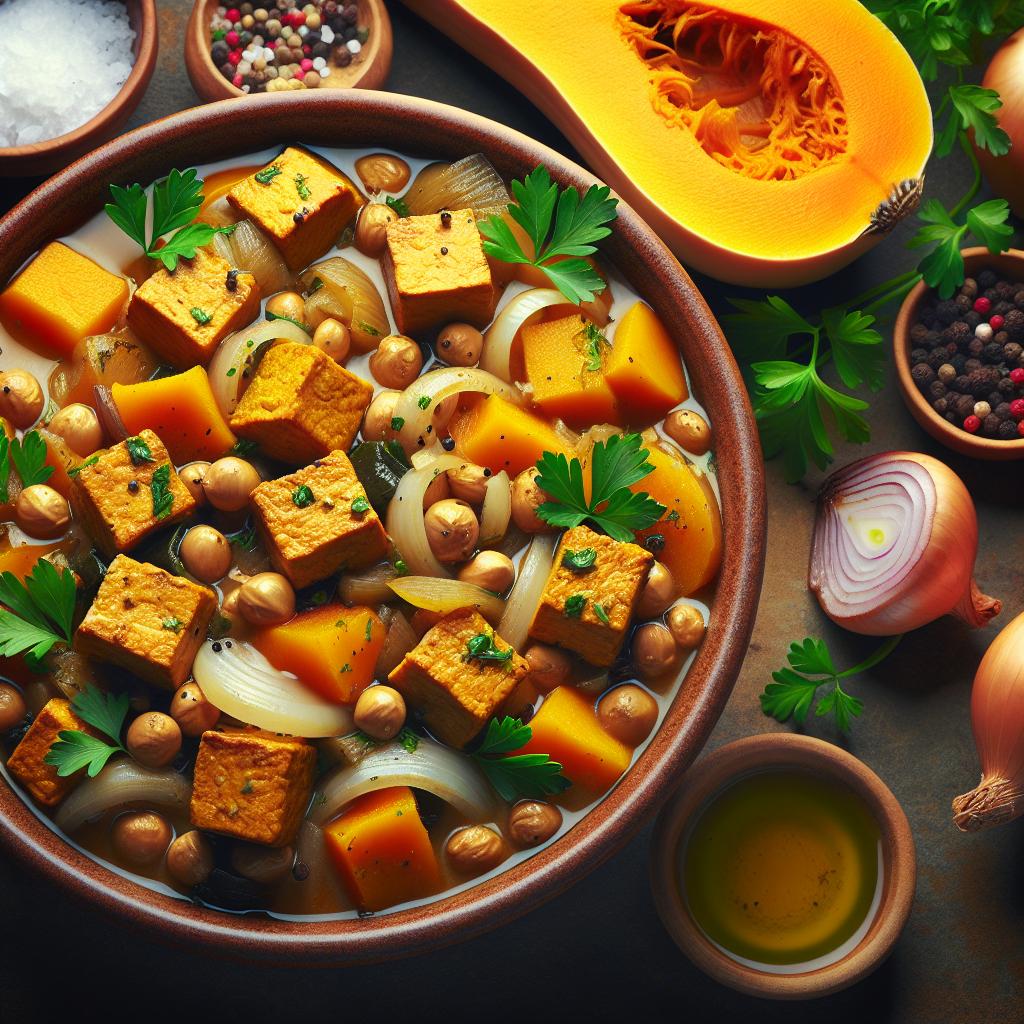 tempeh and squash stew