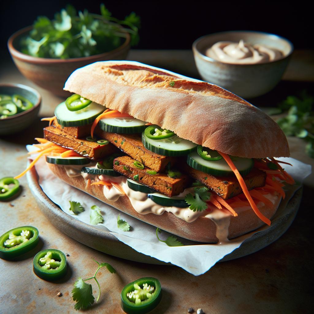 tempeh banh mi