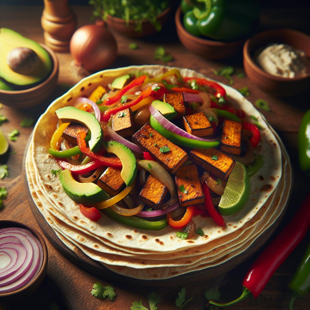 tempeh fajitas