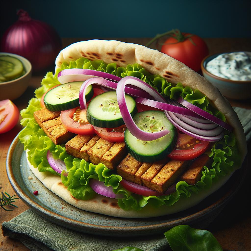 tempeh gyros