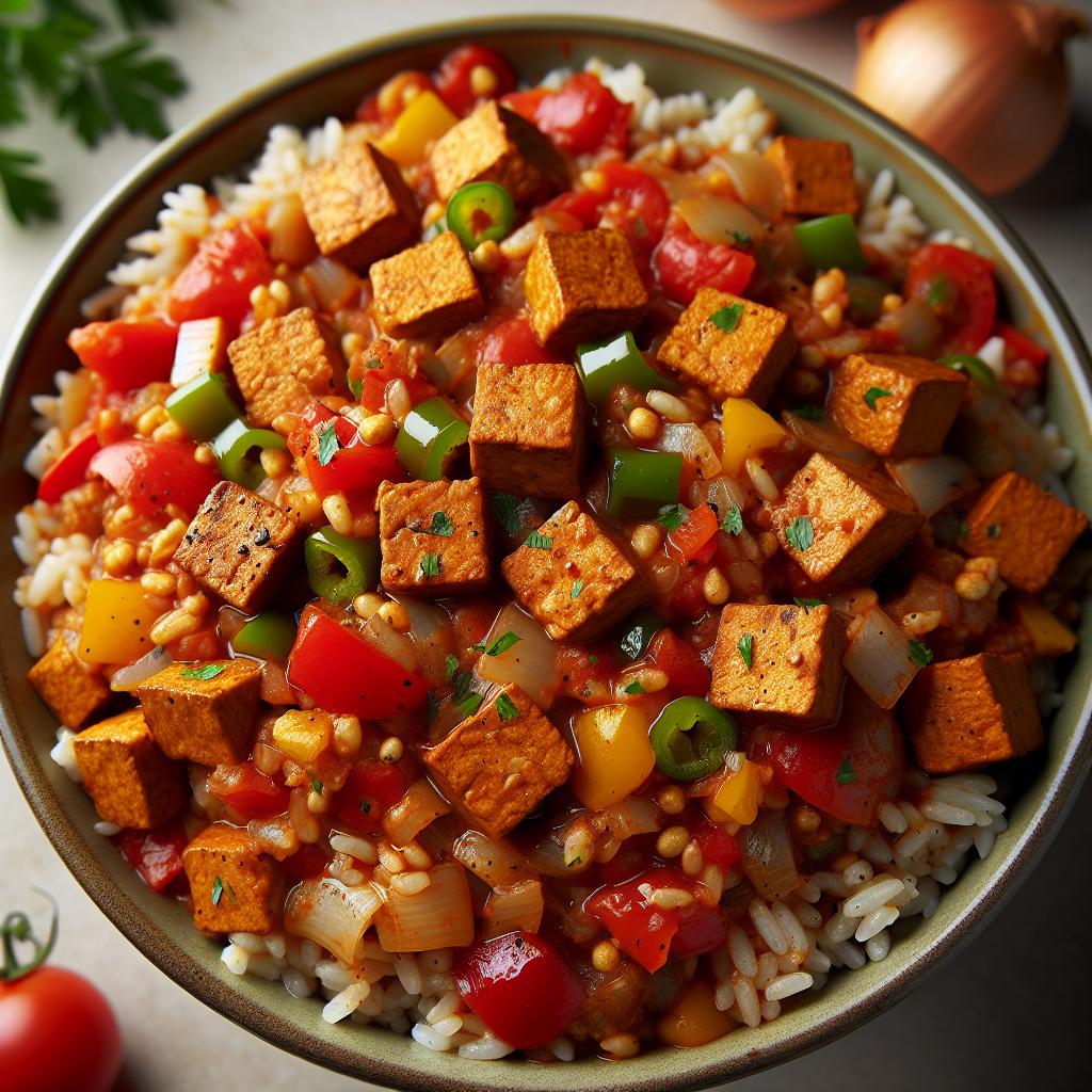 tempeh jambalaya