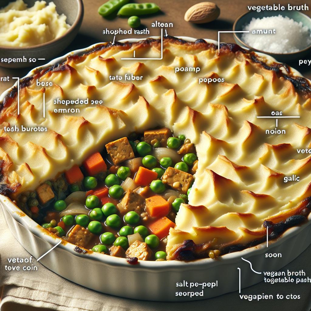 Tempeh Shepherd's Pie