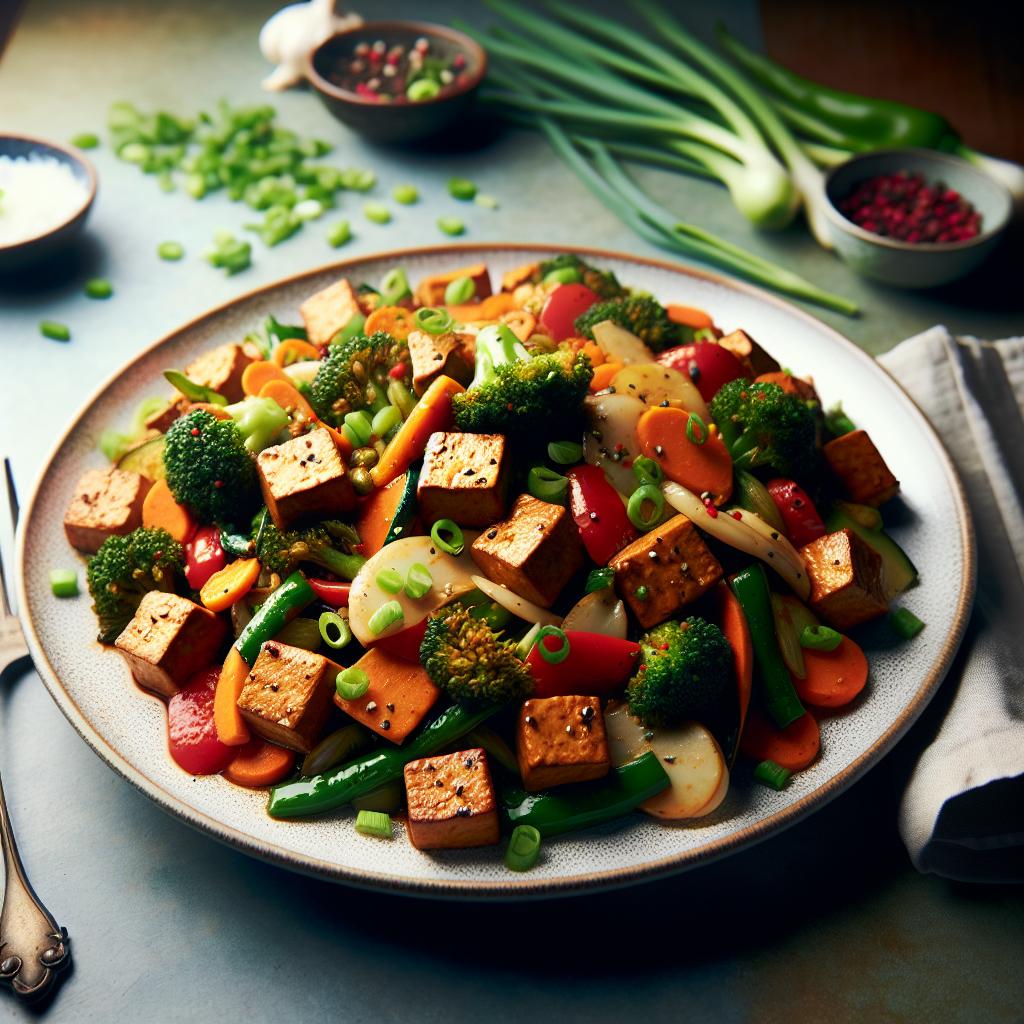 tempeh stir fry