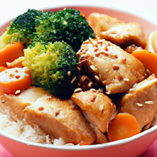 teriyaki chicken rice bowl