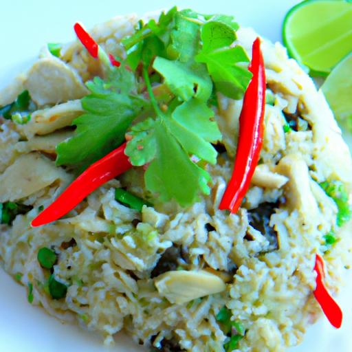 thai basil chicken fried rice