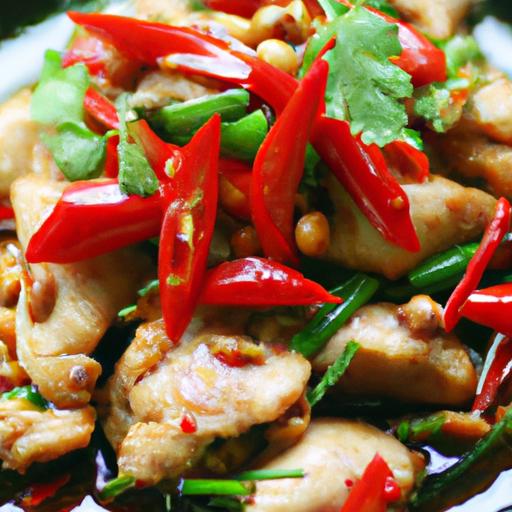 thai basil chicken stir fry