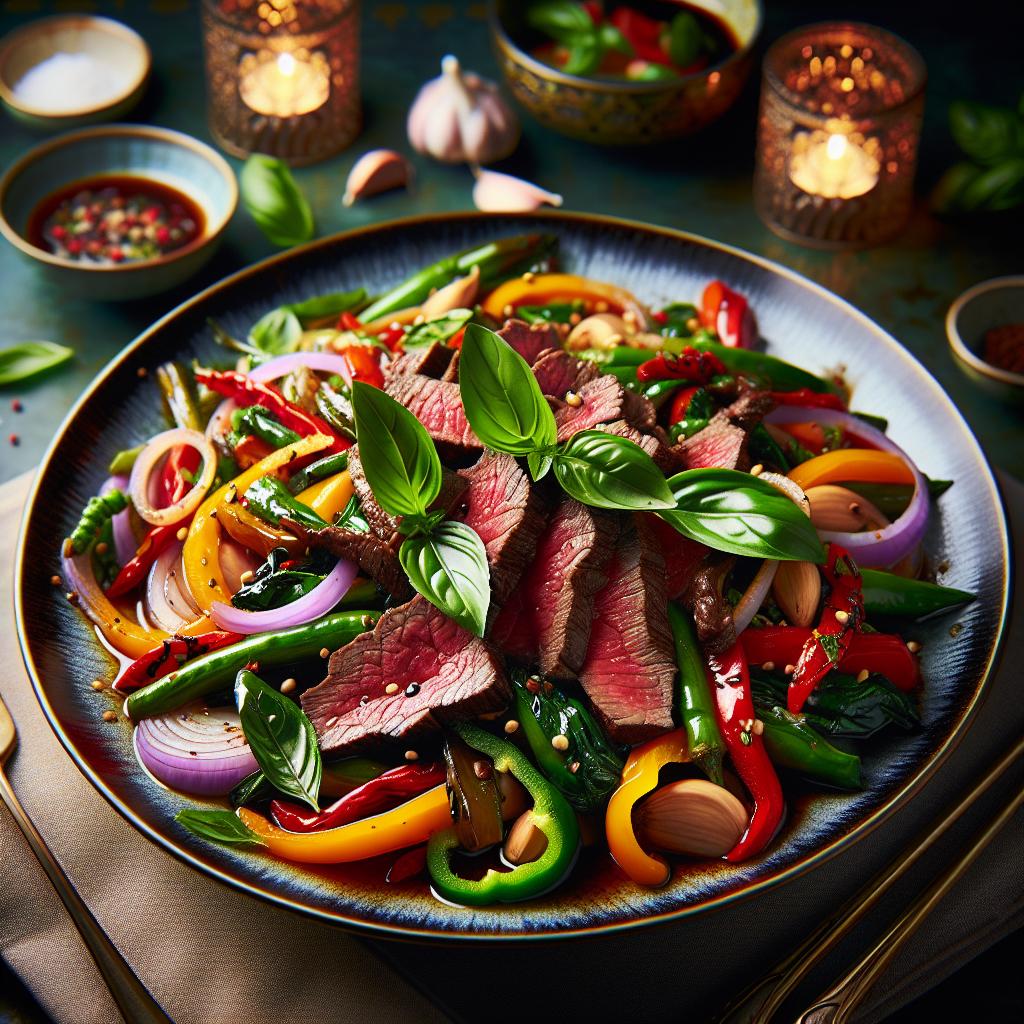 Thai Beef Stir Fry