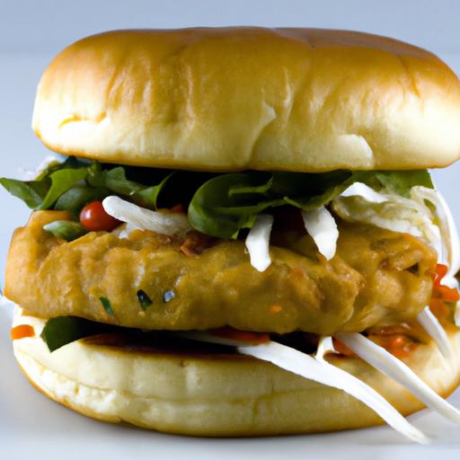 thai chicken burger