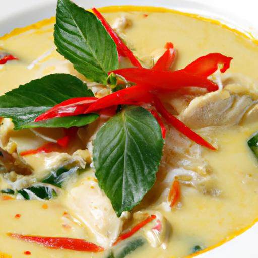 thai chicken curry soup