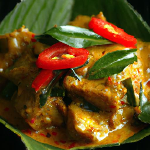 Thai Red Curry Paste and Coconut Milk Marinade