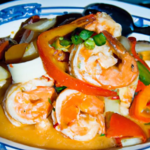 thai red curry shrimp