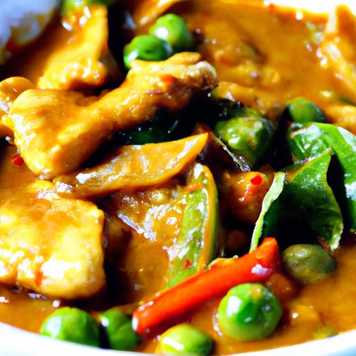 thai yellow curry pork