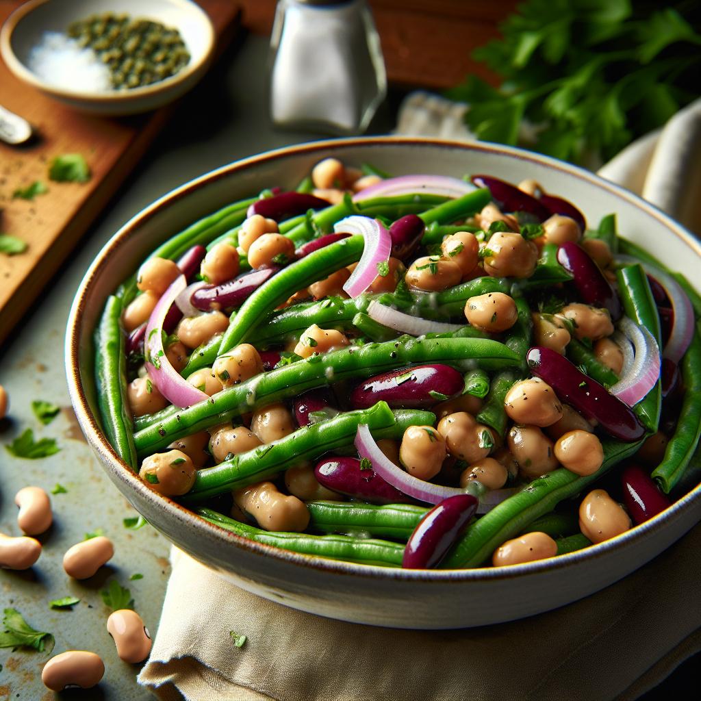 three bean salad