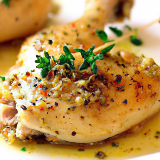 Thyme and Lemon Grilled Chicken