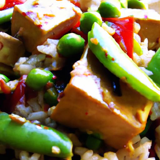 tofu and vegetable stir fry