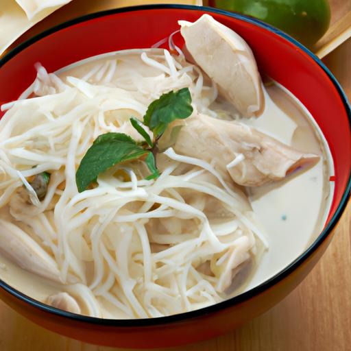 tom kha gai noodle soup