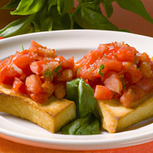 Tomato and Basil Bruschetta