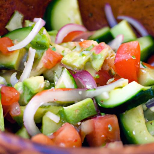 Tomato and Cucumber Ceviche