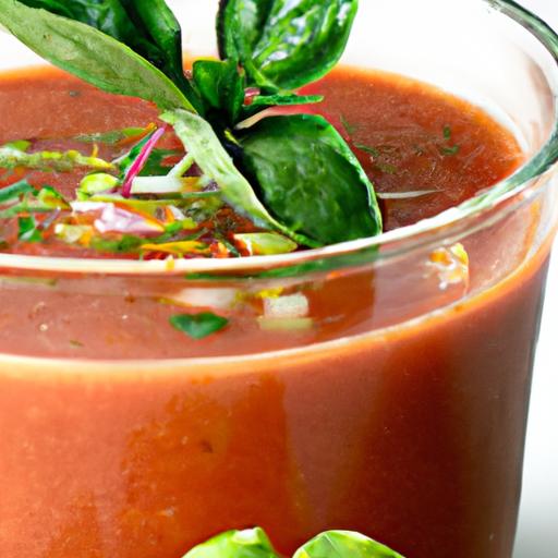 Tomato and Cucumber Gazpacho