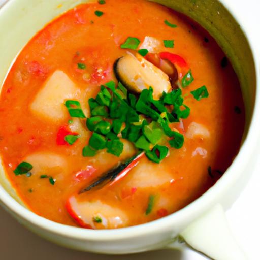 tomato based clam chowder