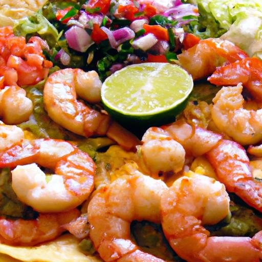 Tostadas de Camarones