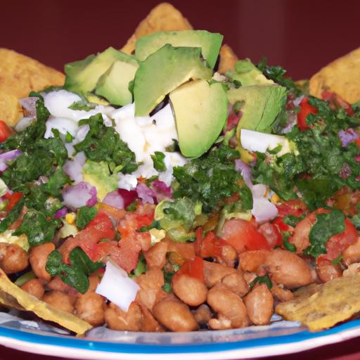 tostadas de pollo